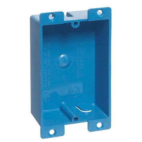 menards electrical boxes|single gang shallow electrical box.